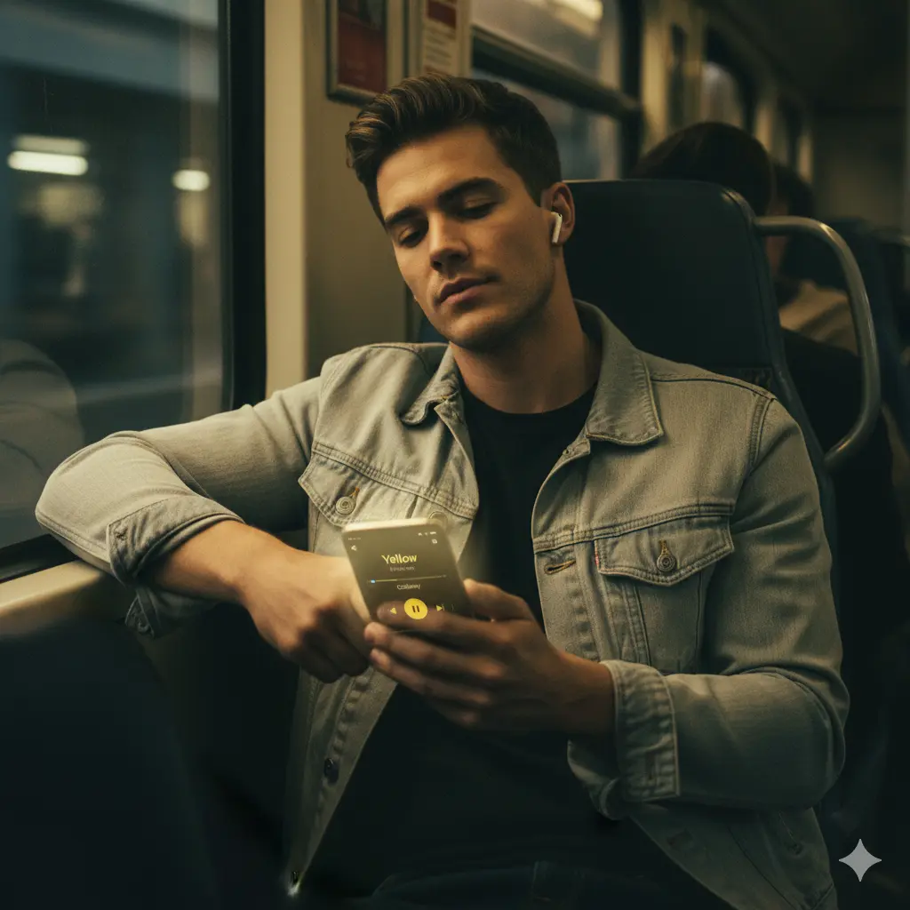 Melancholic - AI prompt in category Cinematic Portrait