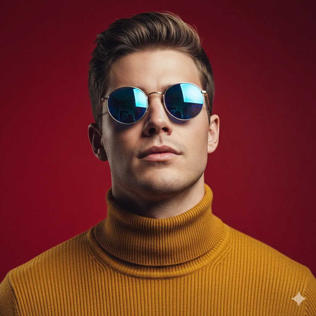 Bold Red - AI prompt in category Retro