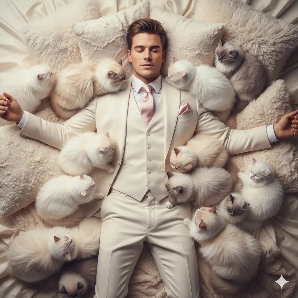 Dreamy Cats - AI prompt in category Ethereal