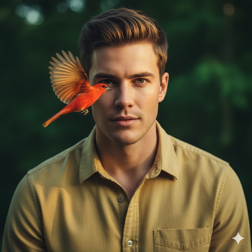 Birdy - AI prompt in category Cinematic Portrait