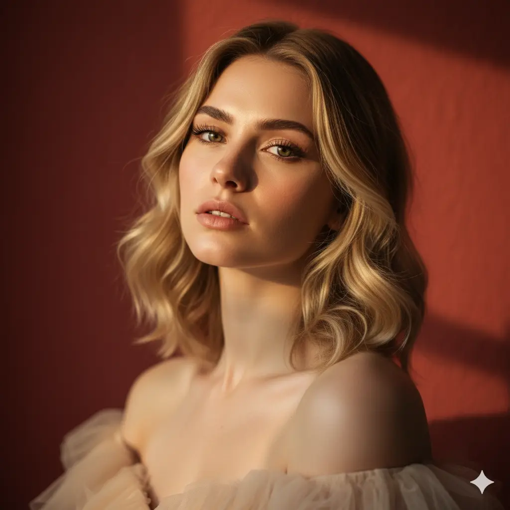 Evening Sun - AI prompt in category Cinematic Portrait