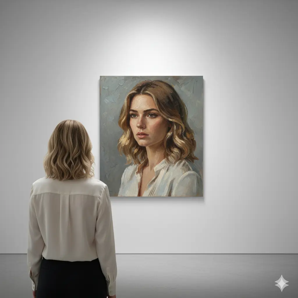 The Art of Reflection - AI prompt in category Photography