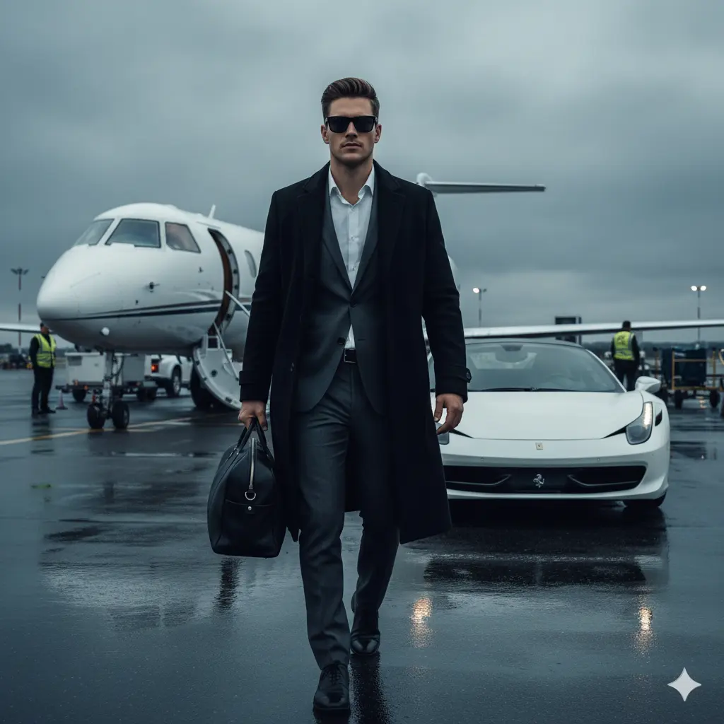 Airplane - AI prompt in category Cinematic Portrait